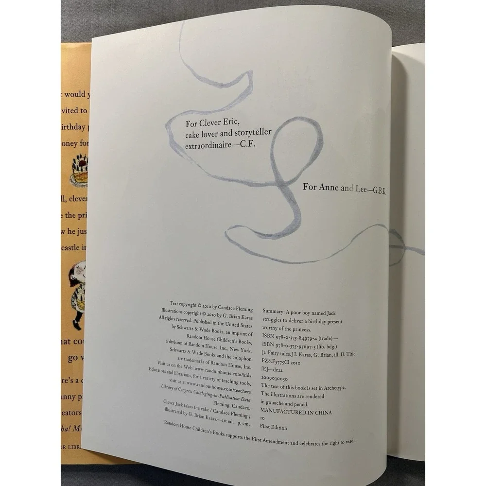 Clever Jack Takes‎ The Cake Signed Copy Has Wear On Corners